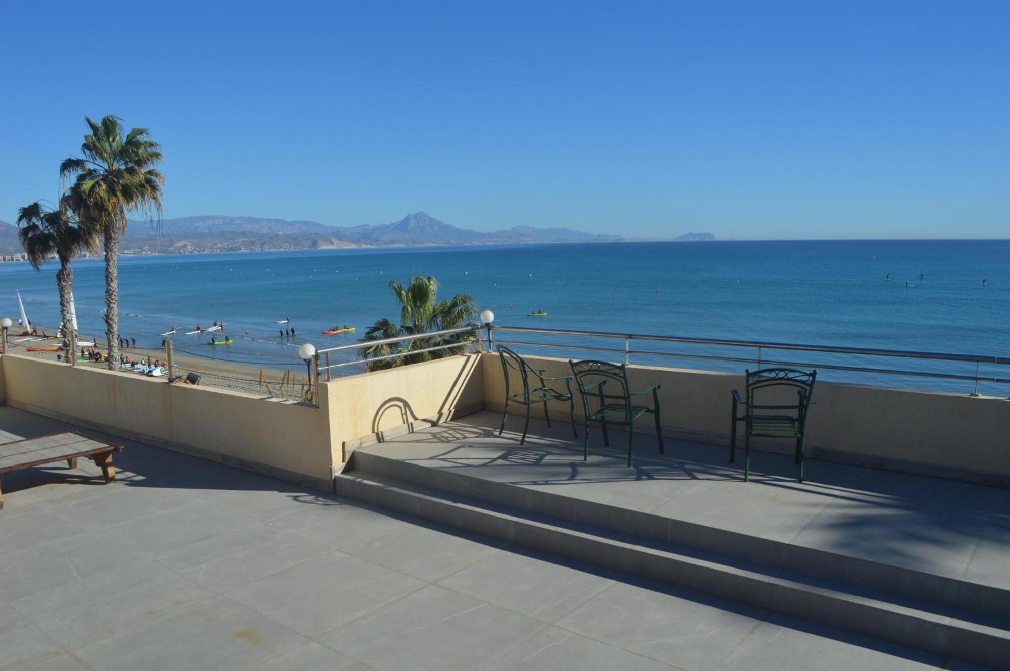 Excepcional Apartamento Loft A Pie De Playa En Chalet Roquetes Аліканте Екстер'єр фото